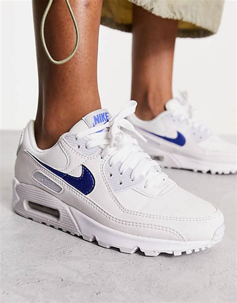 nike air max blauw wit dames